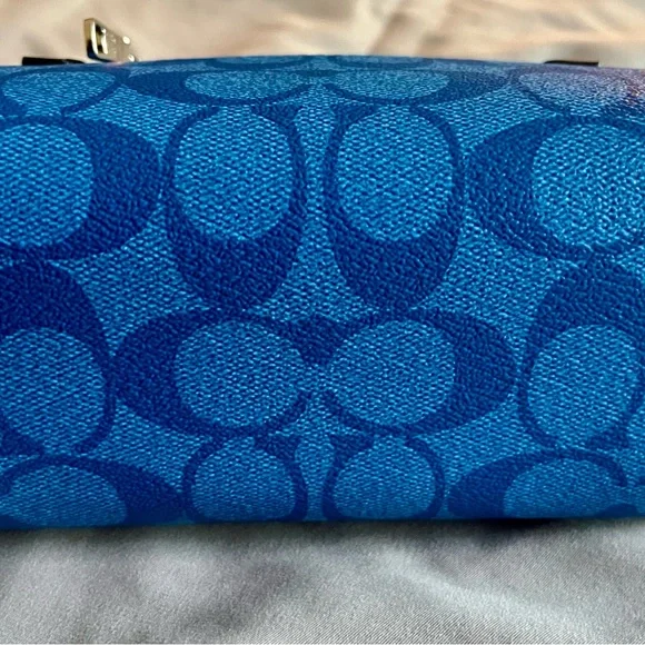 Coach Vibrant Blue Mini Bag - Picture 7 of 13